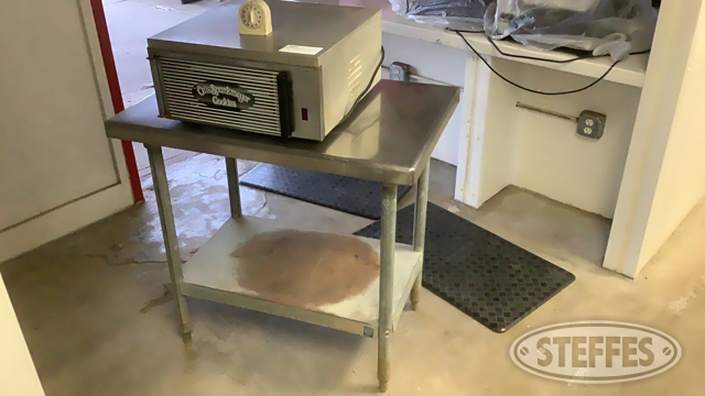 Stainless Steel Table & Commercial Convection Oven